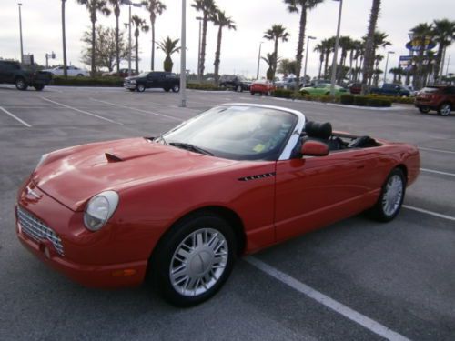 2003 ford thunderbird 3.9l v8 rwd convertible leather alloy classic l@@k