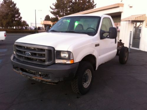 2004 ford f250 cab-chassis 4x4 5.4 liter triton / 60 day layaway, world shipping