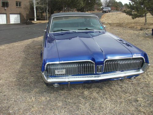 1968 mercury cougar 6.5l numbers matching/ data plate rare