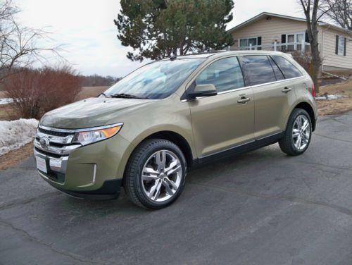 2013 ford edge limited sport utility 4-door 3.5l *clean carfax, one owner!!*