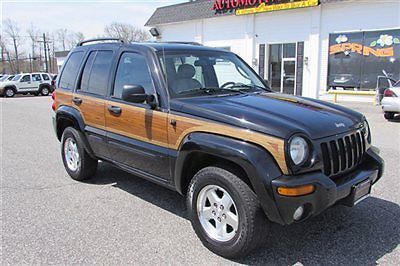 2004 jeep liberty awd limited wagoneer low miles clean carfax  we finance