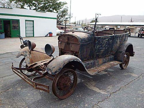 1929 ford model a phaeton 1932 barn find ratrod project car 1928 hot rat rod