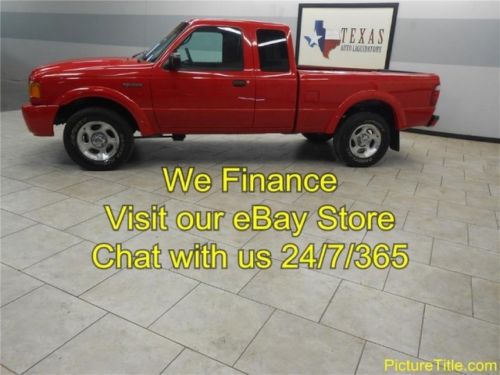 04 ranger edge sport extended cab auto v6 carfax certified we finance texas