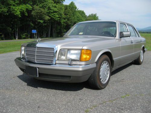 1986 mercedes-benz 560 sel, low original miles, one owner, vgc, priced to sell!