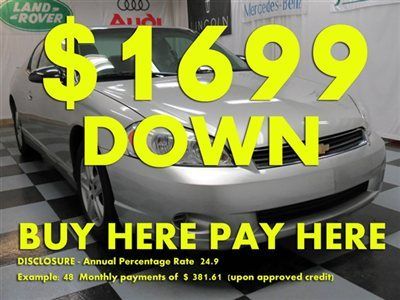 2007(07)monte carlo we finance bad credit! buy here pay here low down $1699