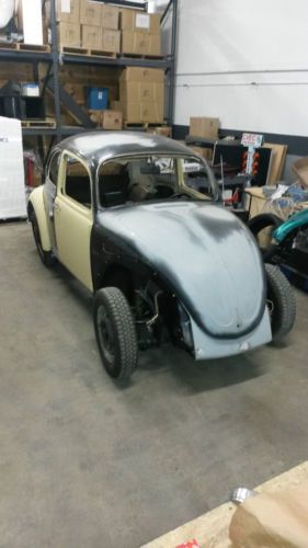 1968 vw beetle restoration project ***tons of new &amp; used parts***southern car***