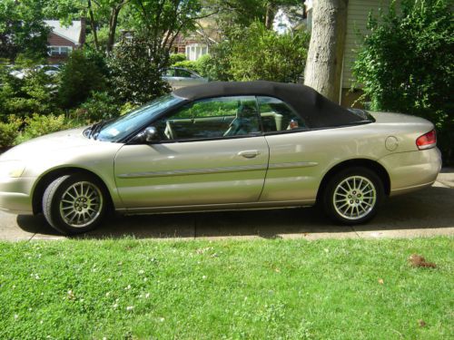 2004 sebring convertable lxi - not running as is
