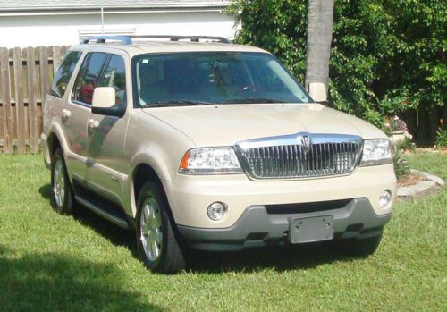 2005 lincoln aviator 4dr 2wd luxury premium leather seats low miles 26500 clean!