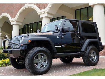 2010 jeep wrangler 4x4 mountain ed., k&amp;n, lift, pro comp, ranchhand, texas owned