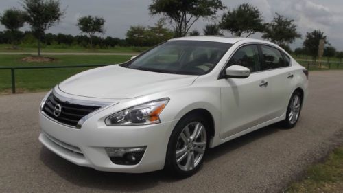 2013 nissan altima 3.5 sl only 17k mi leather alloys rear  cam - free shipping