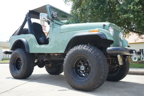 Restored 1982 cj5 360 v8 tbi injected lifted!!! leather and more!!!