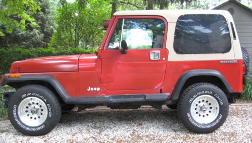 1989 jeep wrangler yj with factory hardtop