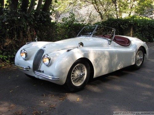 1952 jaguar xk 120 roadster - ots - jht - same owner since 1965, #'s matching
