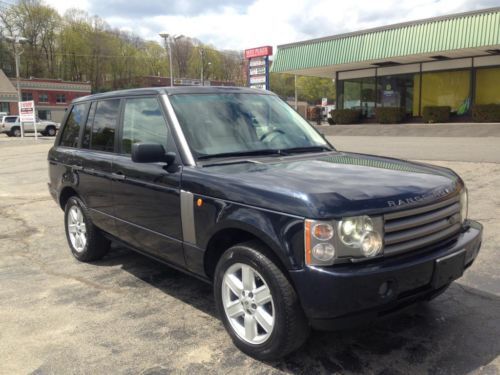 1 owner - hse - navigation - xenon&#039;s - maintained by land rover no reserve?
