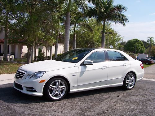 2012 mercedes benz e350 sport package premium 2 package panorama roof 10k miles+