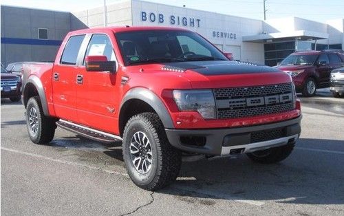 2013 ford f-150 svt raptor race red crew cab graphics call today!