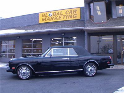 1981 rolls royce corniche convertible, california car in stunning condition!