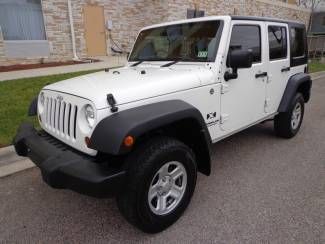 *2009*wrangler*x*4x4*4dr hardtop*right hand drive*3.8l v6*auto*leather*nice*