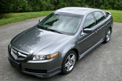 2004 acura tl w/ a-spec package -charcoal gray only 62,000 miles-reserve lowered