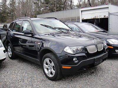 2008 bmw x3 awd - rebuildable salvage title  ***no reserve**