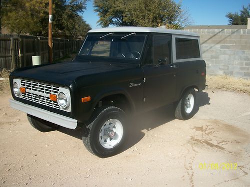 1976 black ford bronco