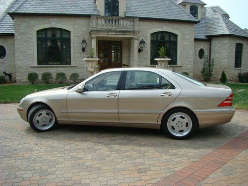 2000 mercedes s500, excellent condition, amg wheels