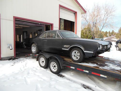 66 1966 olds oldsmobile 442 4 speed hardtop barn find