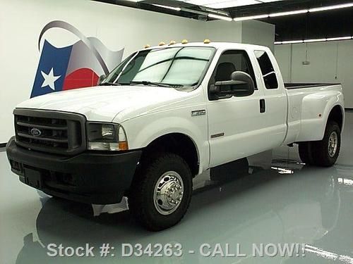 2004 ford f-350 supercab diesel drw 4x4 6-pass auto 48k texas direct auto