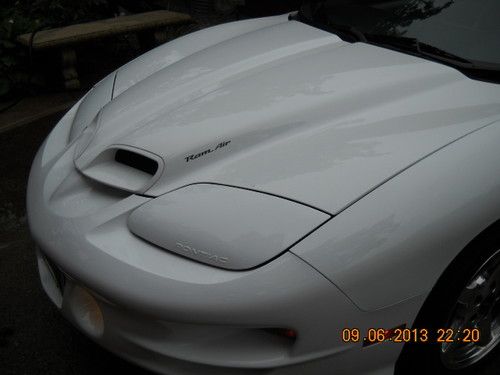 Transam convertible, ws6, ls1, ram air, white with tan top and interior