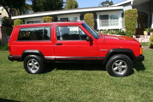 1996 jeep cherokee se sport utility 2-door 4.0l - no reserve