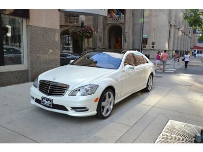 2011 mercedes benz s550 4matic. amg sport. diamond white with cashmere.