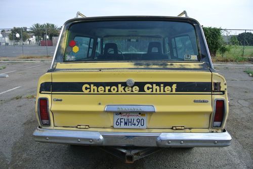 **************  1977 jeep cherokee chief *********rare********1977,1978,1979