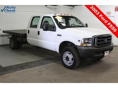 6.8l v10 efi, 4x4, dual rear wheels, low miles, stake body ready for work $$ave
