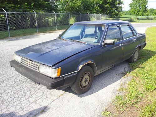 1986 toyota camry diesel runs with many extra parts