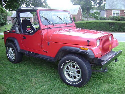 1990 jeep wrangler yj look  $$$ low reserve $$$