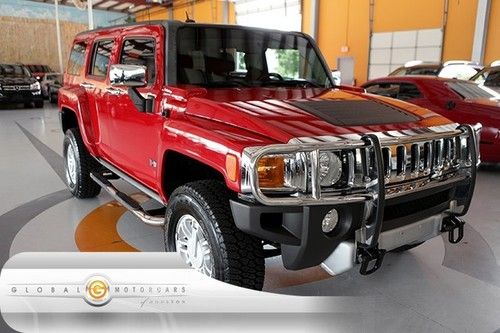 09 hummer h3 adventure 4wd auto cloth cruise alloys running-boards moonroof