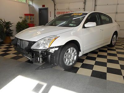 2010 nissan altima s 29k no reserve salvage rebuildable good airbags