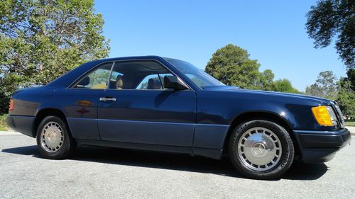 1989 mercedes 300ce. the elegant coupe. clean california car. reliable. lqqk!!!!