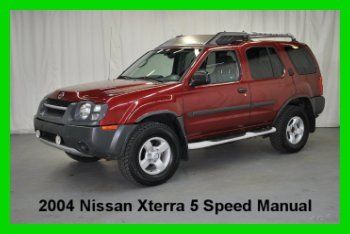 04 nissan xterra xe 5 speed manual 4wd no reserve