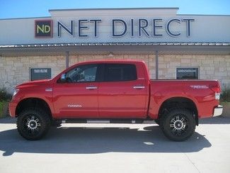 08 4wd crewmax limited new lift xd rims 35's leather net direct auto sales texas