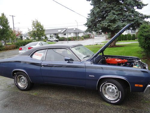 1973  plymouth duster 340 - numbers matching h code