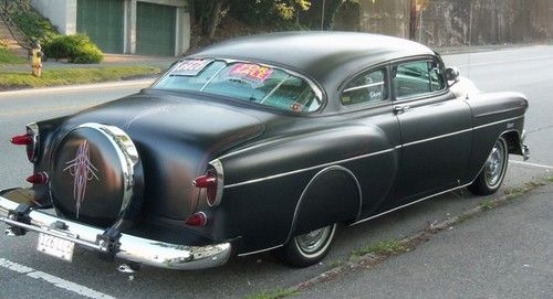 1954 chevy belair two door custom