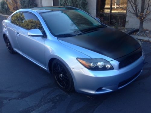 2008 scion tc, lowered, 3000 watt subs, 5 speed, 63k, pano. sunroof, cold air in
