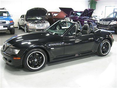 2002 bmw m roadster metallic black dinan upgrades power top hs black m wheels