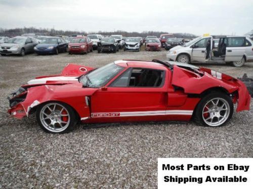 2005 ford gt gt40 red 5.4 supercharged engine motor custom parts transmission
