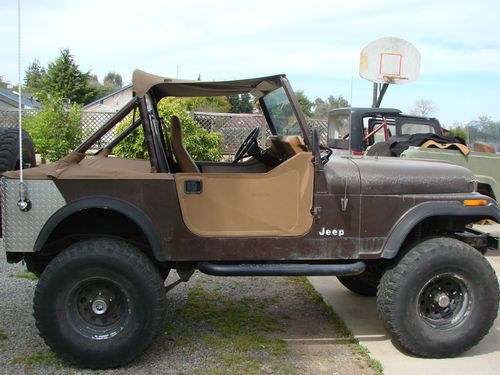 1985 jeep cj7 rolling project