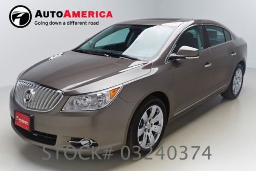 27k one 1 owner low miles 2011 buick lacrosse cxs nav roof  leather sunroof v6