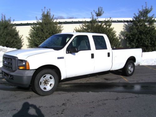 2005 ford f350 crew cab long bed tommygate lift gate no reserve 3 day auction!!!