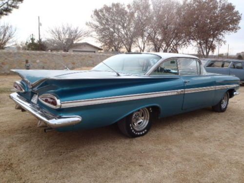 1959 impala sport coupe 2dr hard top nice honest car p/s barn find