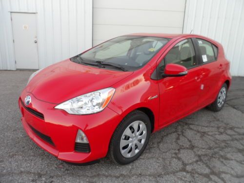 Brand new 2013 toyota prius c for just $17,988 why buy used???